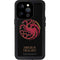 HBO House of the Dragon Red Tararyen Sigil iPhone 14 Pro Waterproof Case
