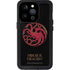 HBO House of the Dragon Red Tararyen Sigil iPhone 14 Pro Waterproof Case