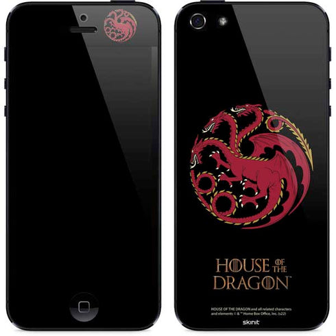HBO House of the Dragon Red Tararyen Sigil iPhone 5/5s/5SE Skin
