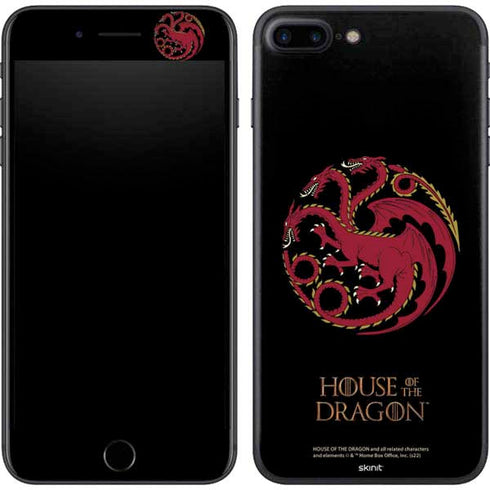 HBO House of the Dragon Red Tararyen Sigil iPhone 8 Plus Skin