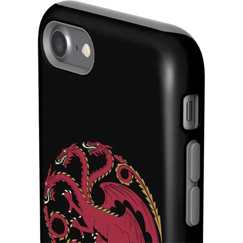 HBO House of the Dragon Red Tararyen Sigil iPhone SE (2nd & 3rd Gen) Pro Case