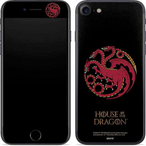 HBO House of the Dragon Red Tararyen Sigil iPhone SE (2nd & 3rd Gen) Skin