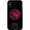HBO House of the Dragon Red Tararyen Sigil iPhone X Pro Case