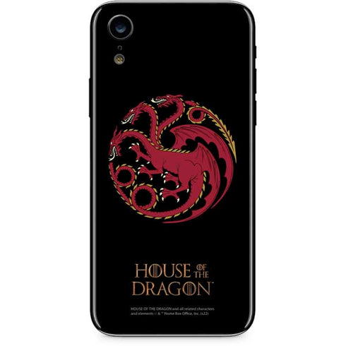 HBO House of the Dragon Red Tararyen Sigil iPhone XR Skin
