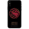 HBO House of the Dragon Red Tararyen Sigil iPhone XS Max Skin