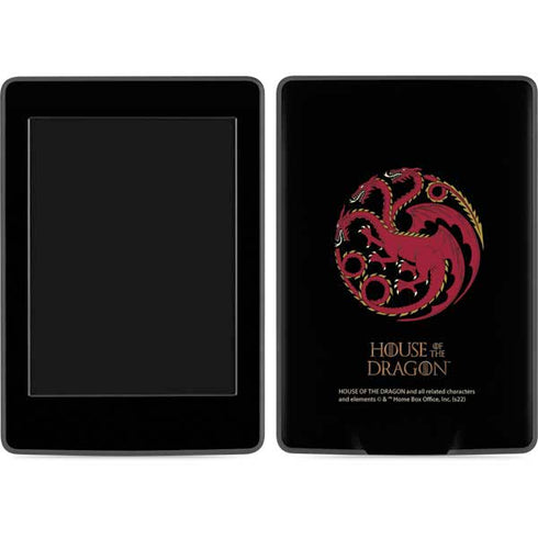 HBO House of the Dragon Red Tararyen Sigil Amazon Kindle Skin