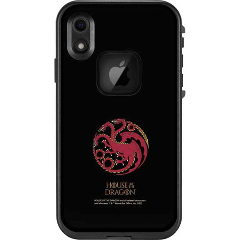 HBO House of the Dragon Red Tararyen Sigil LifeProof Fre iPhone Skin