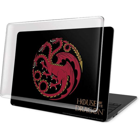 HBO House of the Dragon Red Tararyen Sigil MacBook Pro 13in (2020) Case plus Skin