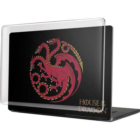 HBO House of the Dragon Red Tararyen Sigil MacBook Pro 16in (2021-25) Case plus Skin