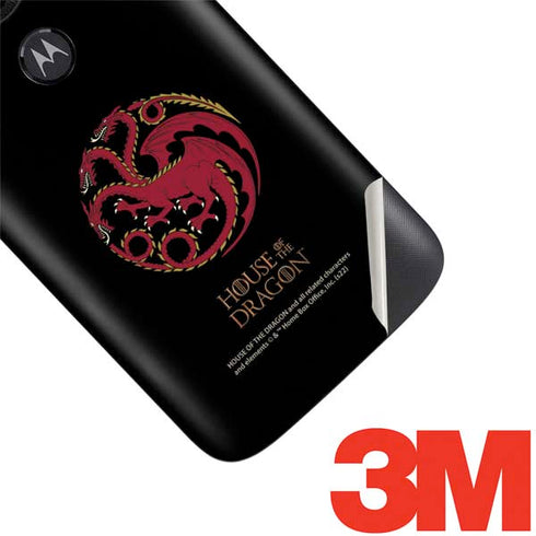 HBO House of the Dragon Red Tararyen Sigil Moto E5 Play Skin