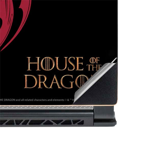 HBO House of the Dragon Red Tararyen Sigil MSI GS65 Stealth Laptop Skin
