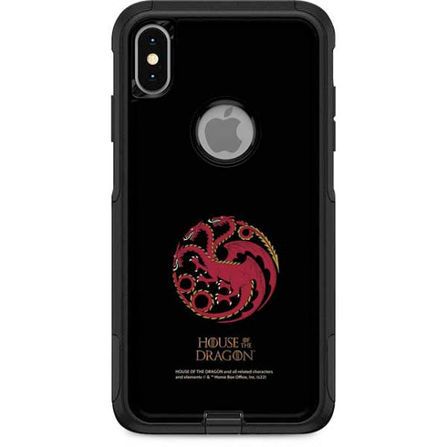HBO House of the Dragon Red Tararyen Sigil Otterbox Commuter iPhone Skin