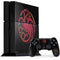 HBO House of the Dragon Red Tararyen Sigil PS4 Console and Controller Bundle Skin
