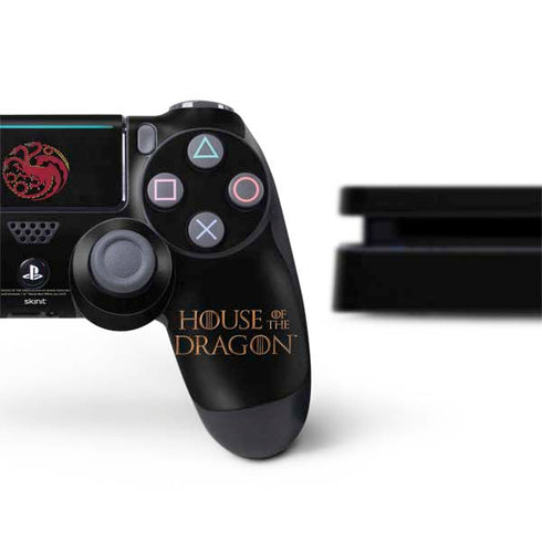 HBO House of the Dragon Red Tararyen Sigil PS4 Slim Bundle Skin