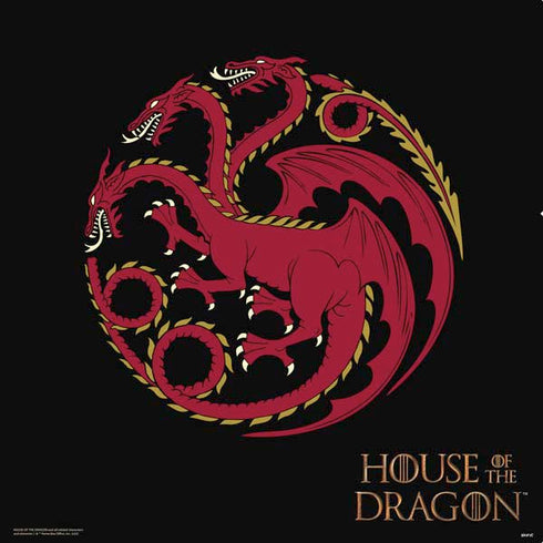 HBO House of the Dragon Red Tararyen Sigil PS4 Slim Skin