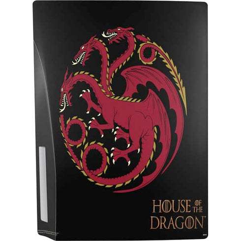 HBO House of the Dragon Red Tararyen Sigil PS5 Bundle Skin