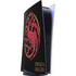 HBO House of the Dragon Red Tararyen Sigil PS5 Digital Edition Console Skin