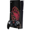 HBO House of the Dragon Red Tararyen Sigil PS5 Slim Digital Edition Bundle Skin