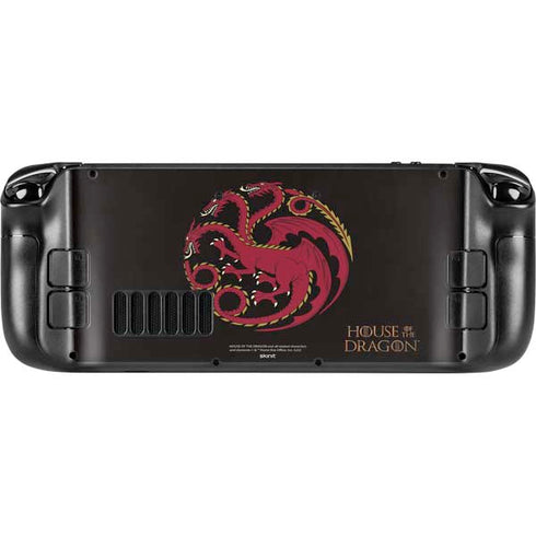 HBO House of the Dragon Red Tararyen Sigil Steam Deck Handheld Gaming Computer Skin