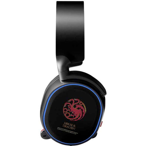 HBO House of the Dragon Red Tararyen Sigil SteelSeries Arctis 3 Skin