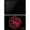 HBO House of the Dragon Red Tararyen Sigil Surface Pro 6 Skin