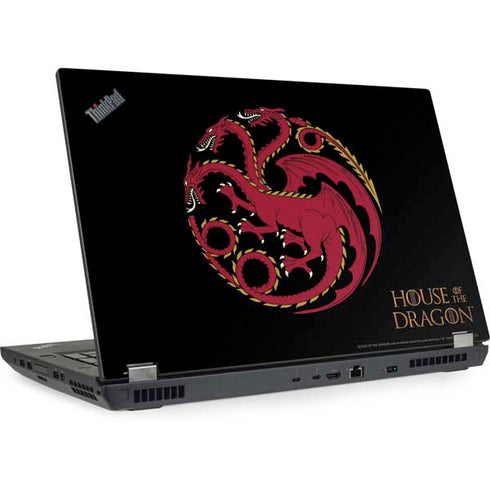 HBO House of the Dragon Red Tararyen Sigil Lenovo ThinkPad Skin