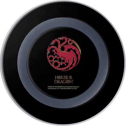 HBO House of the Dragon Red Tararyen Sigil Wireless Charger Skin