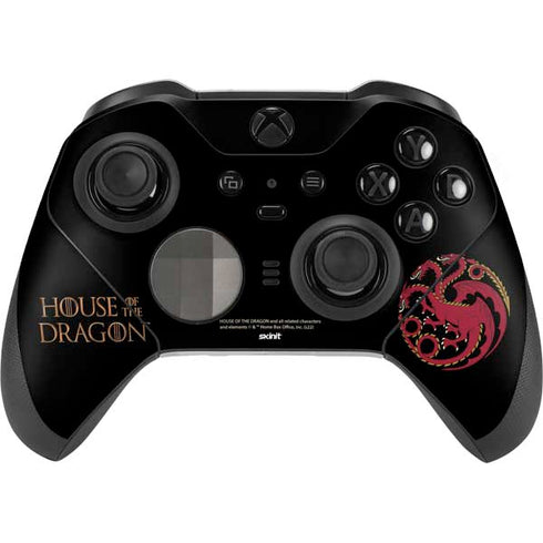 HBO House of the Dragon Red Tararyen Sigil Xbox Elite Wireless Controller Series 2 Skin