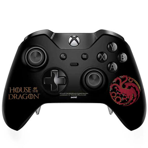 HBO House of the Dragon Red Tararyen Sigil Xbox One Elite Controller Skin