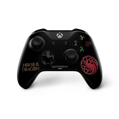 HBO House of the Dragon Red Tararyen Sigil Xbox One X Controller Skin