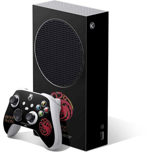HBO House of the Dragon Red Tararyen Sigil Xbox Series S Bundle Skin