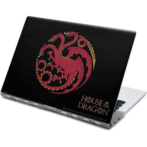 HBO House of the Dragon Red Tararyen Sigil Yoga 910 2-in-1 14in Touch-Screen Skin