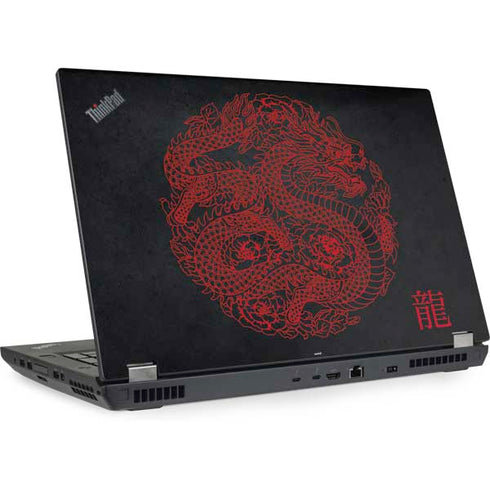 Red Dragon Lenovo ThinkPad Skin