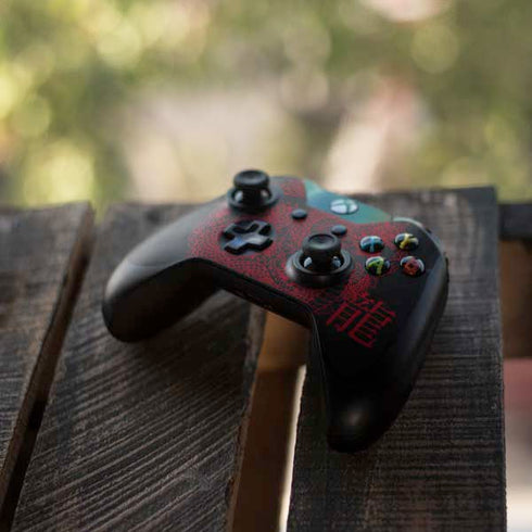 Red Dragon Xbox One Controller Skin