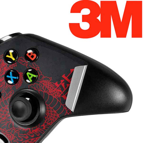 Red Dragon Xbox One S Controller Skin