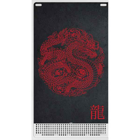 Red Dragon Xbox Series S Bundle Skin