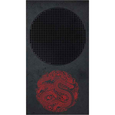 Red Dragon Xbox Series S Console Skin