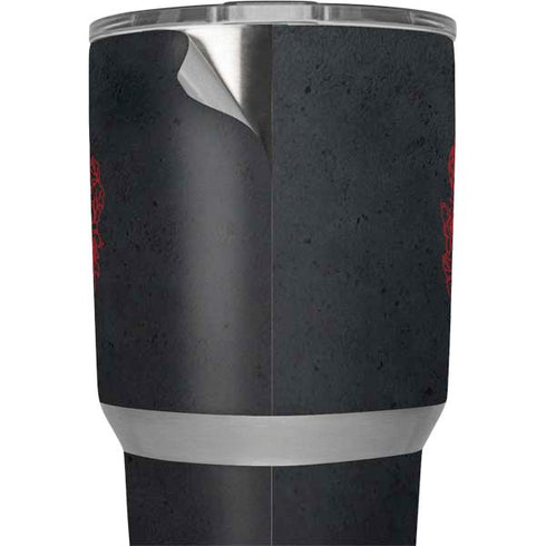 Red Dragon Yeti 30oz Rambler Tumbler Skin