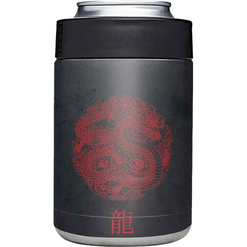 Red Dragon Yeti Colster Can Insulator Skin