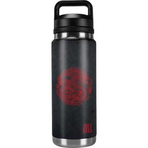 Red Dragon YETI Rambler 26oz Bottle Skin