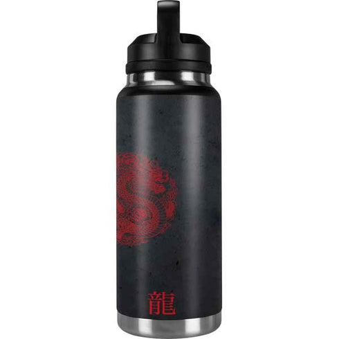 Red Dragon YETI Rambler 36oz Bottle Skin