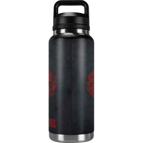 Red Dragon YETI Rambler 36oz Bottle Skin