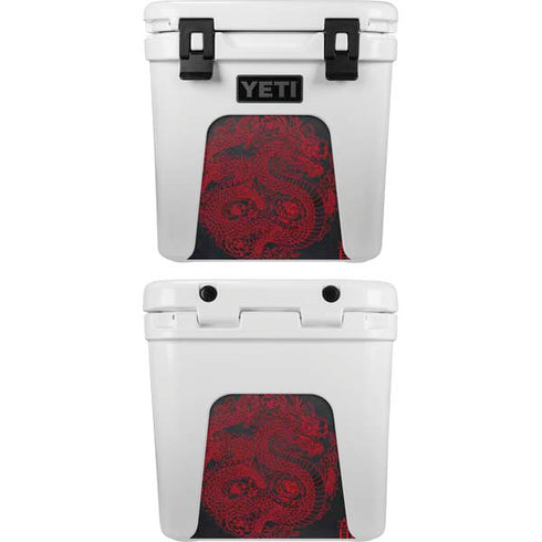 Red Dragon YETI Roadie 24 Hard Cooler Skin