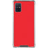 Red Solid Galaxy A51 5G Clear Case