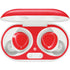 Red Solid Galaxy Buds Plus Skin