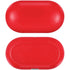 Red Solid Galaxy Buds Plus Skin