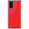 Red Solid Galaxy Note20 5G Clear Case