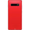 Red Solid Galaxy S10 Plus Skin