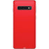 Red Solid Galaxy S10 Skin