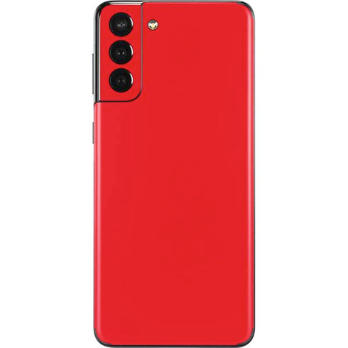 Red Solid Galaxy S21 Plus 5G Skin